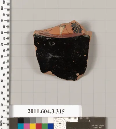 Terracotta fragment of an neck-amphora (jar)?