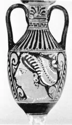 AMPHORA, PANATHENAIC SHAPE (SOUTH ITALIAN, APULIAN, RED-FIGURE)