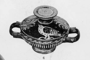 PYXIS (SOUTH ITALIAN, BLACK GLAZE)