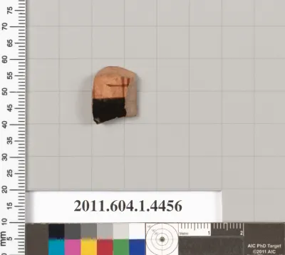 Terracotta fragment of a kylix (drinking cup)