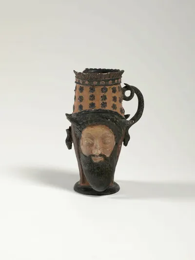 vase plastique ; canthare