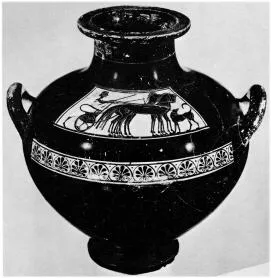 HYDRIA (ATHENIAN, BLACK-FIGURE)
