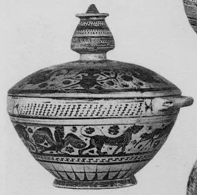 PYXIS (CORINTHIAN, BLACK-FIGURE)