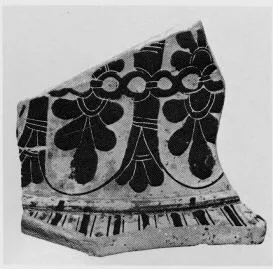 AMPHORA, NECK, FRAGMENT (ATHENIAN, BLACK-FIGURE)