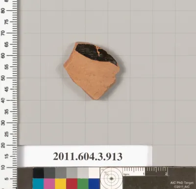 Terracotta fragment of a lekythos (oil flask)