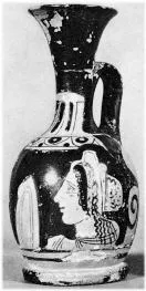 LEKYTHOS, SQUAT (ATHENIAN, RED-FIGURE)