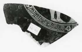 CUP B, FRAGMENT (ATHENIAN, RED-FIGURE)