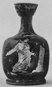 LEKYTHOS,  SQUAT (ATHENIAN, RED-FIGURE)