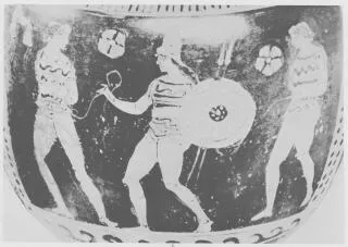 KRATER, COLUMN (SOUTH ITALIAN, APULIAN, RED-FIGURE)