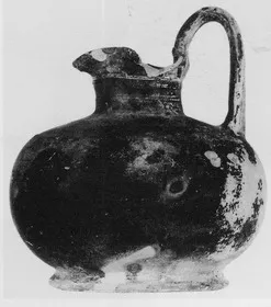 OINOCHOE (CORINTHIAN, BLACK GLAZE)