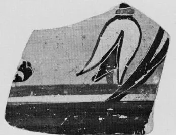 OINOCHOE, FRAGMENT (CORINTHIAN, BLACK-FIGURE)