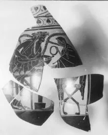 OLPE, FRAGMENTS (ATHENIAN, BLACK-FIGURE)