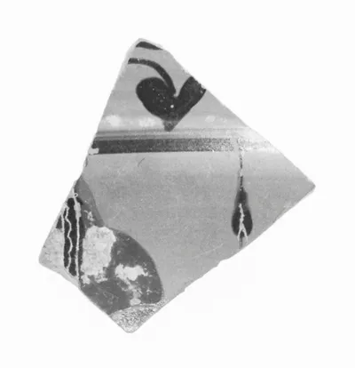 Attic Black-Figure Siana Cup Fragment