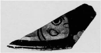FISH PLATE, FRAGMENT (ATHENIAN, RED-FIGURE)