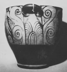 SKYPHOS (ETRUSCAN, RED-FIGURE)