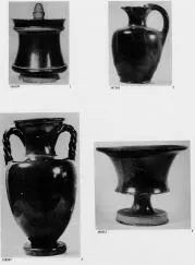 VARIOUS (ATHENIAN, BLACK GLAZE)