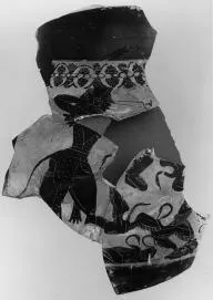 AMPHORA, BELLY, FRAGMENT (ATHENIAN, BLACK-FIGURE)