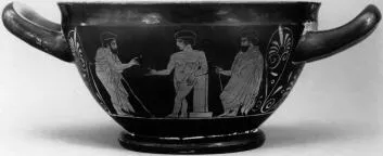 CUP SKYPHOS (ATHENIAN, RED-FIGURE)