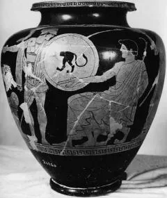 STAMNOS (ATHENIAN, RED-FIGURE)