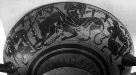 CUP (ATHENIAN, BLACK-FIGURE)
