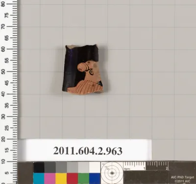 Terracotta fragment of an oinochoe (jug)