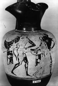 OINOCHOE (ATHENIAN, BLACK-FIGURE)