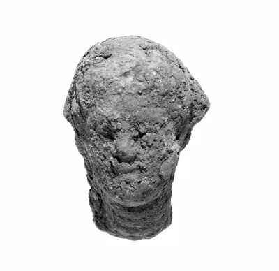 Head with Melon Coiffure and Wreath