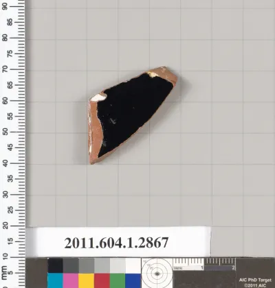 Terracotta fragment of a kylix (drinking cup)