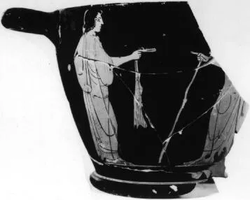 SKYPHOS (ATHENIAN, RED-FIGURE)