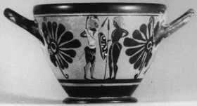 SKYPHOS (ATHENIAN, BLACK-FIGURE)