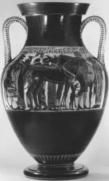 AMPHORA, BELLY, TYPE A (ATHENIAN, BLACK-FIGURE)