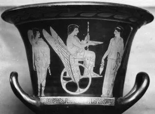 KRATER, CALYX (ATHENIAN, RED-FIGURE)