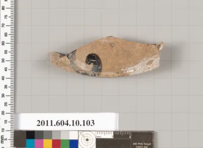 Terracotta fragment of a Genucilia plate