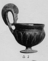 KYATHOS (ETRUSCAN, BUCCHERO)
