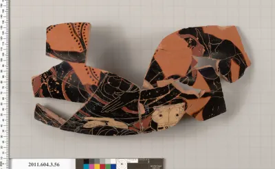 Terracotta fragment of an amphora (jar)