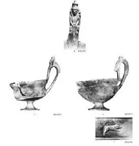 KYATHOS (ETRUSCAN, BUCCHERO)