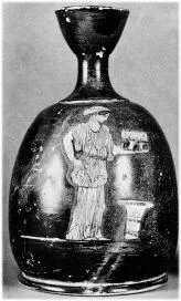LEKYTHOS, SQUAT (ATHENIAN, RED-FIGURE)