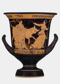KRATER, CALYX (ATHENIAN, RED-FIGURE)