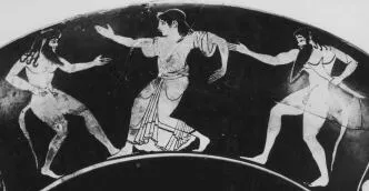 CUP B (ATHENIAN, RED-FIGURE)