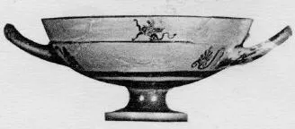 CUP, LITTLE MASTER LIP (ATHENIAN, BLACK-FIGURE)