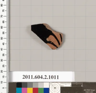 Terracotta fragment of an oinochoe (jug)