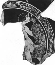 CUP, FRAGMENT (ATHENIAN, RED-FIGURE)