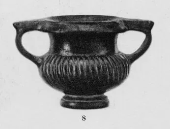 KANTHAROS (CALENIAN, BLACK GLAZE)