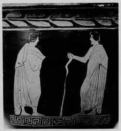 KRATER, BELL (SOUTH ITALIAN, LUCANIAN, RED-FIGURE)