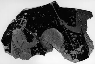 FRAGMENT (ATHENIAN, RED-FIGURE)