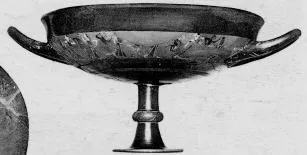 CUP, LITTLE MASTER BAND (ATHENIAN, BLACK-FIGURE)