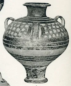 STIRRUP JAR (MYCENEAN)