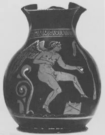 OINOCHOE (SOUTH ITALIAN, PAESTAN, RED-FIGURE)
