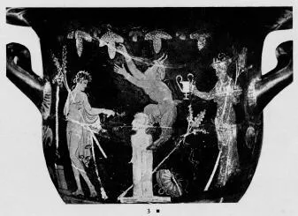 KRATER, BELL (SOUTH ITALIAN, APULIAN, RED-FIGURE)