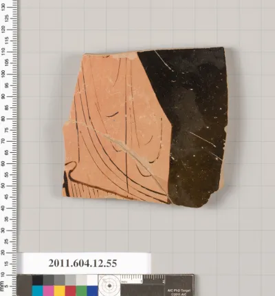 Terracotta fragment of krater (deep bowl)